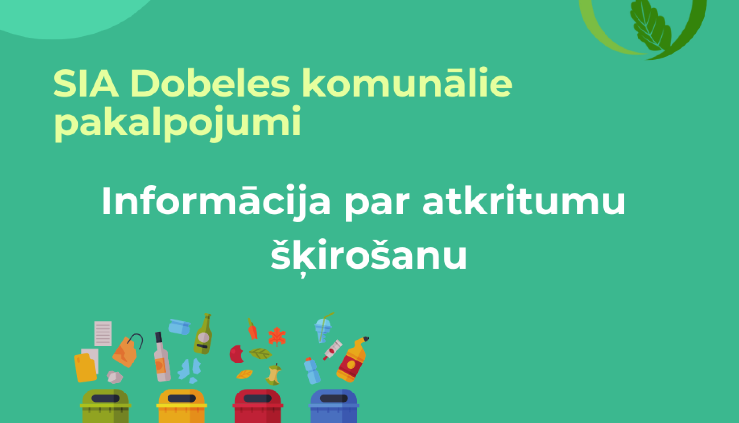 DKP Atkritumu Šķirošana